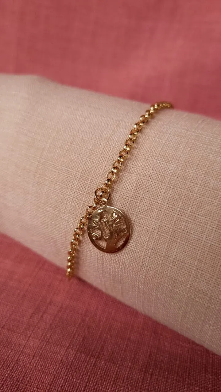 Pulseira Elo Português Árvore da Vida