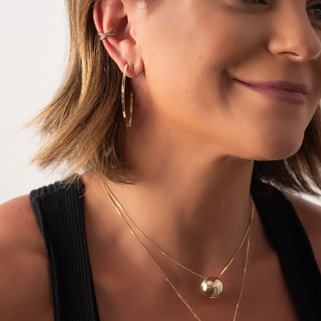 Colar Meia Bola Curto