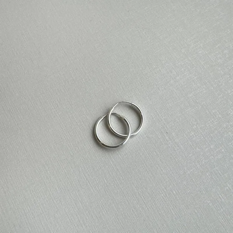 Argola Prata Circular PP