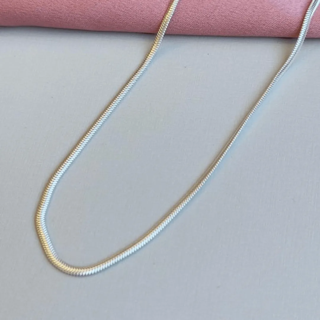 Colar Prata Malha 2mm