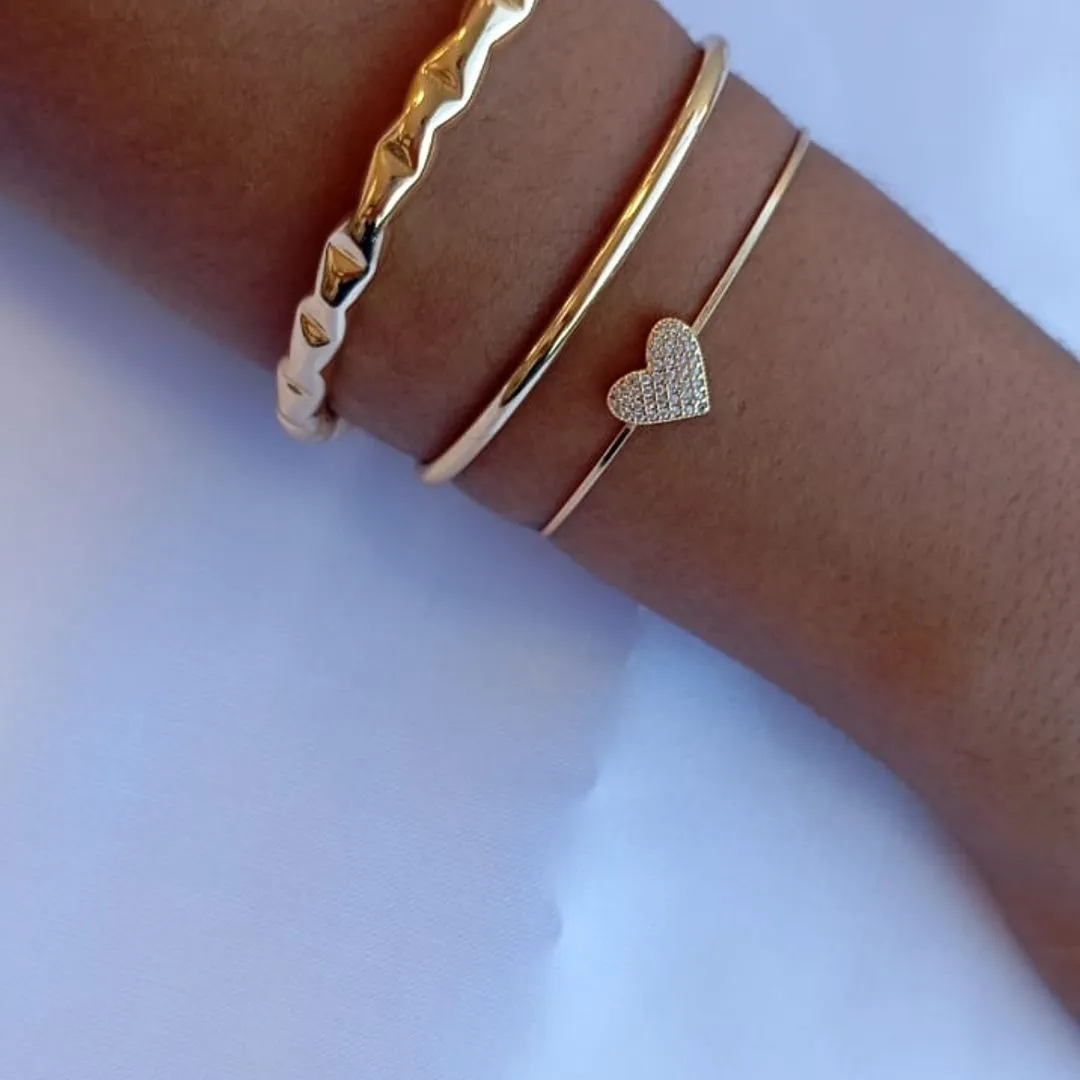 Coleção Dia das Mães Bracelete Coração