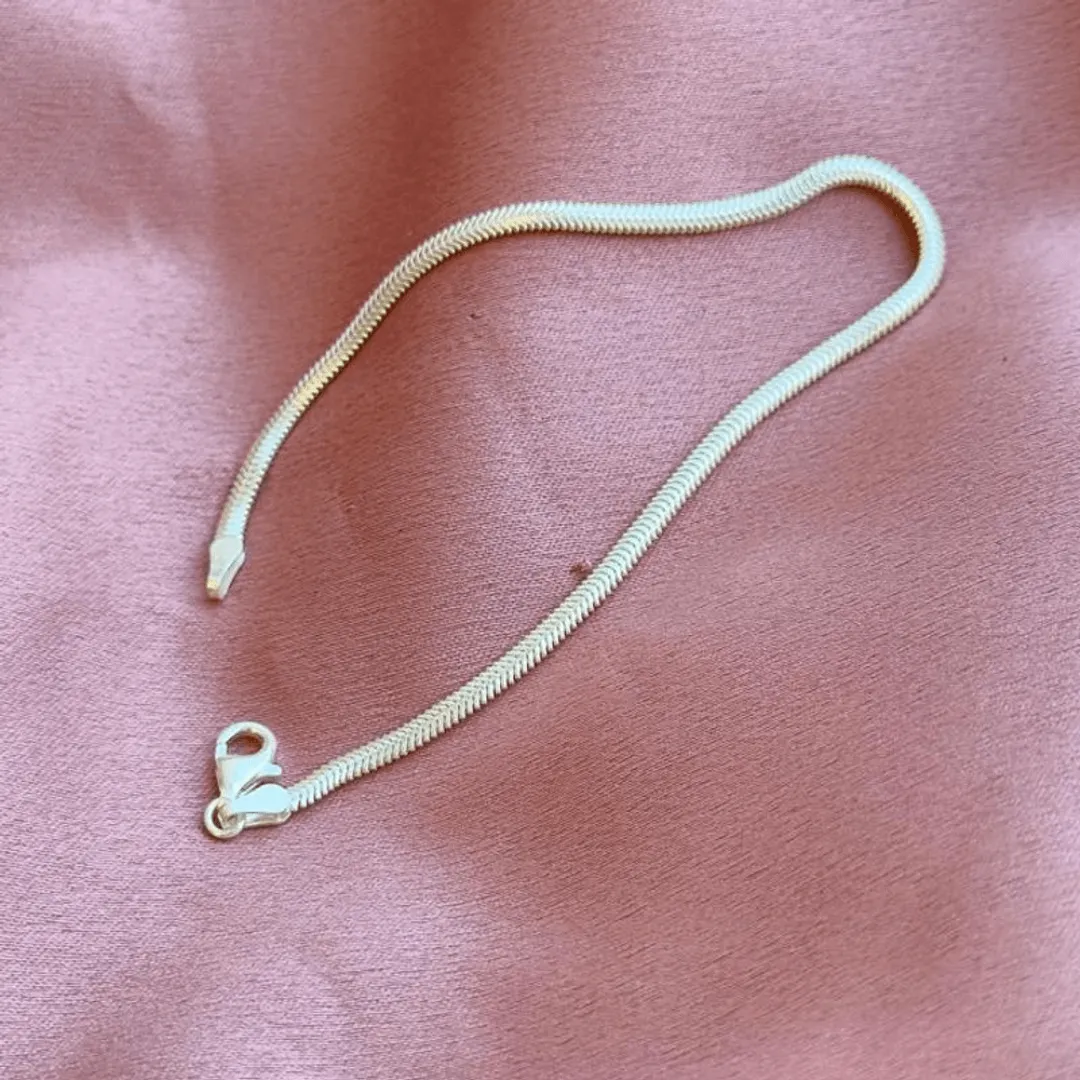 Pulseira Prata Malha 2mm