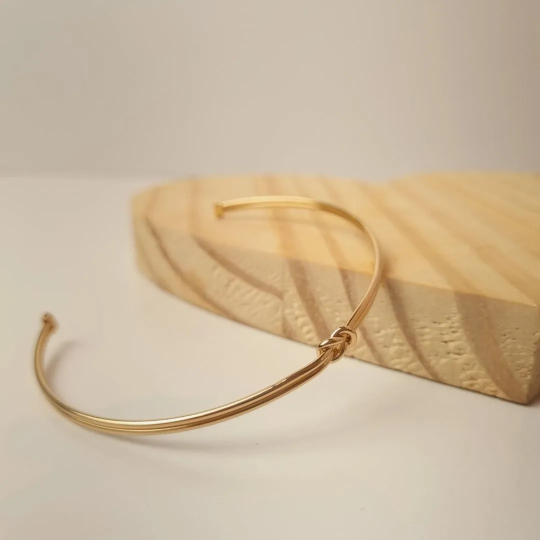 Bracelete Nó Fio Duplo