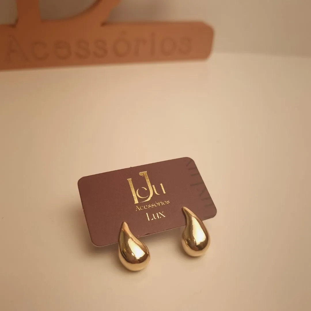 Brinco Gota Luxo