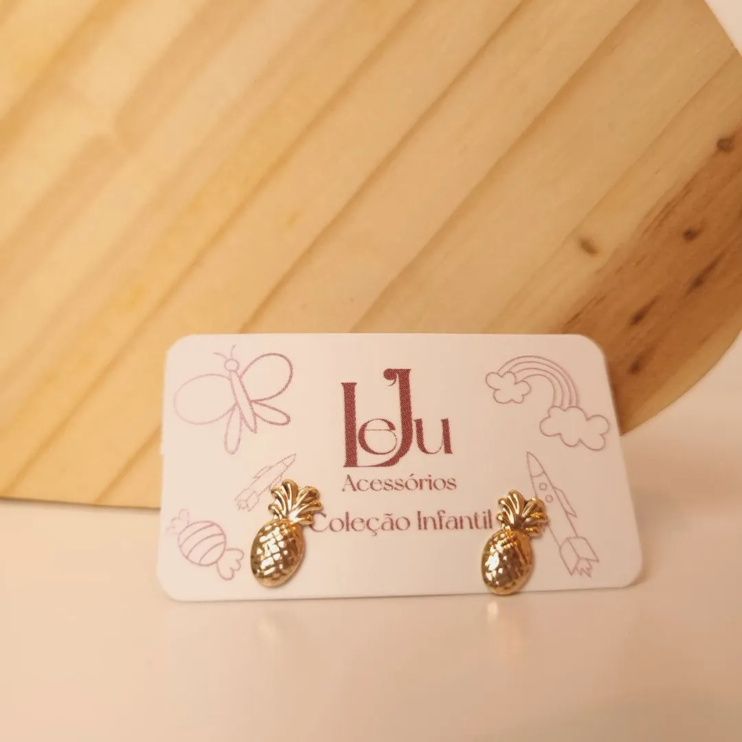 Brinco Infantil Abacaxi