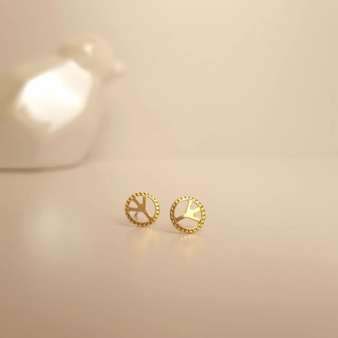 Brinco Símbolo Da Paz