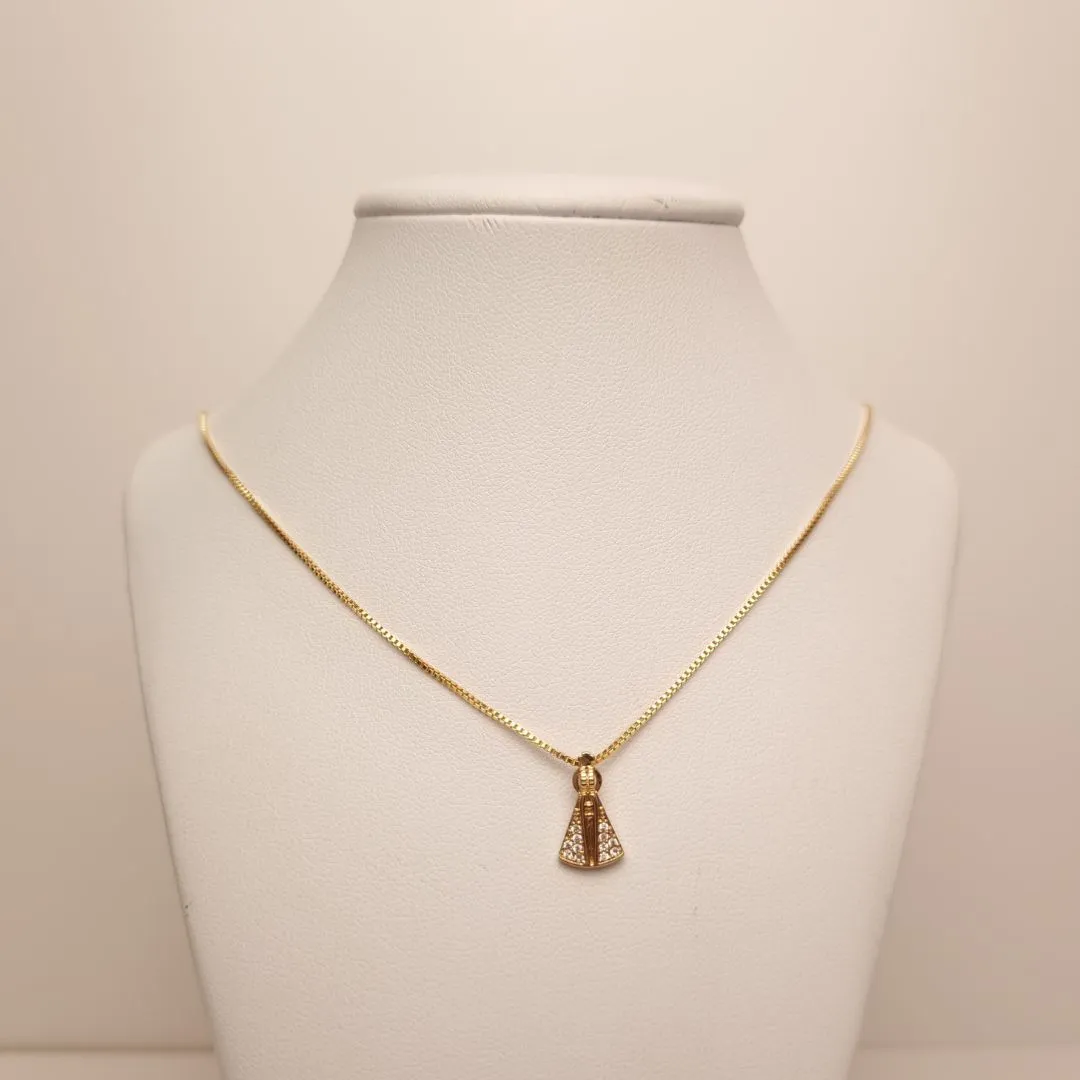 Choker Pingente Nossa Senhora