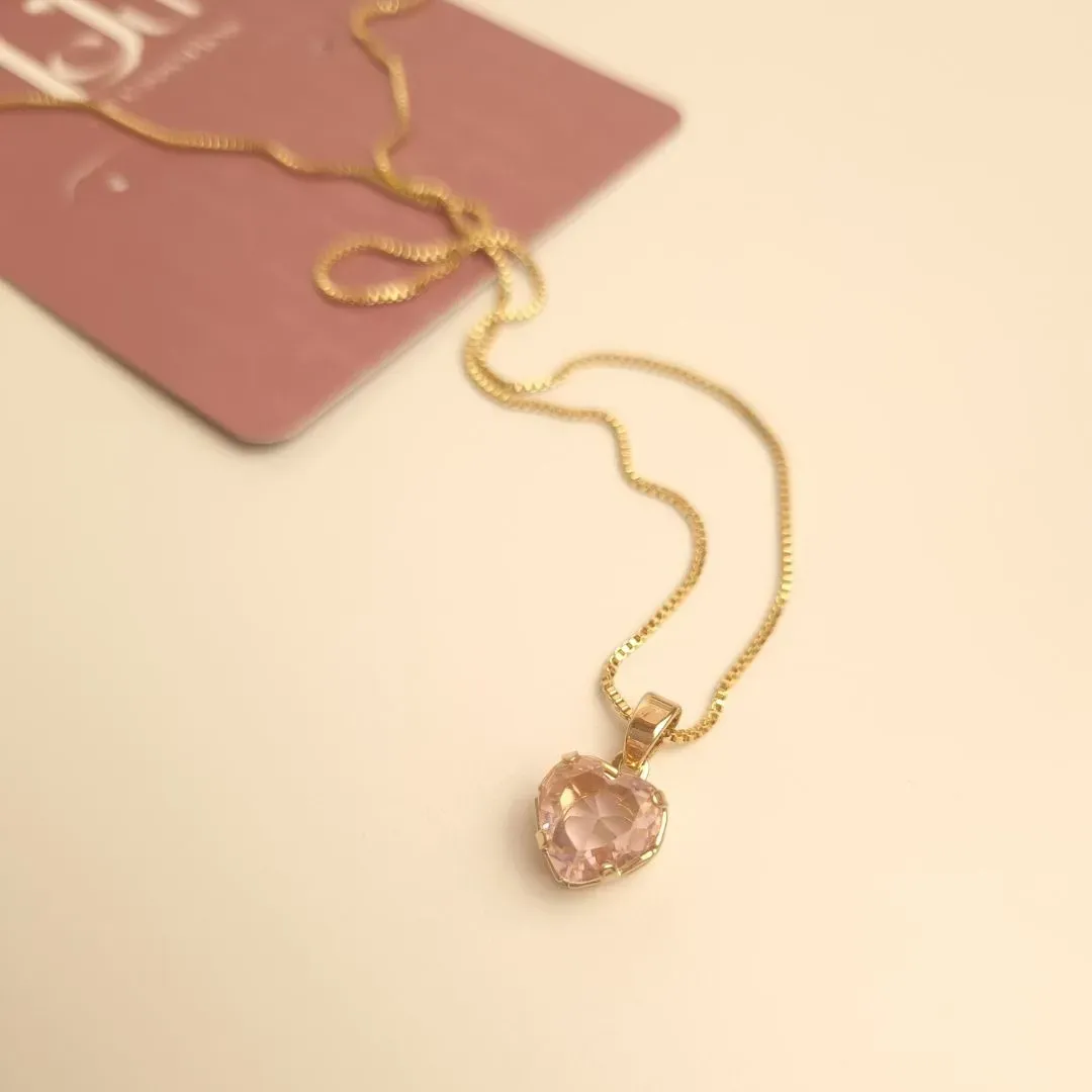 Conjunto Cristal Rosa