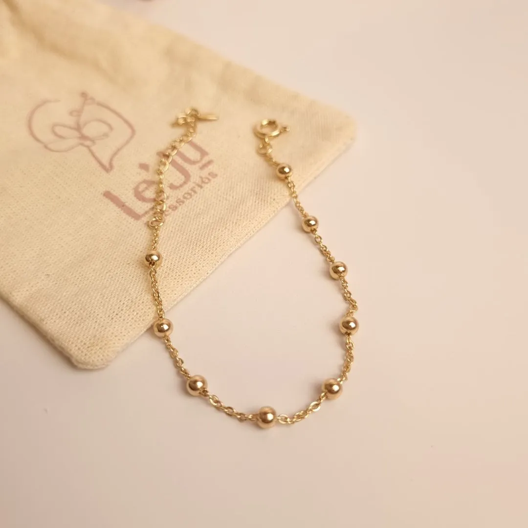 Pulseira Infantil Bolinha