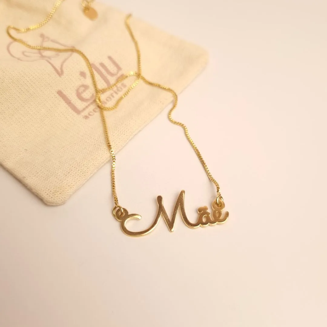 Cordão Personalizado Mãe e Vó