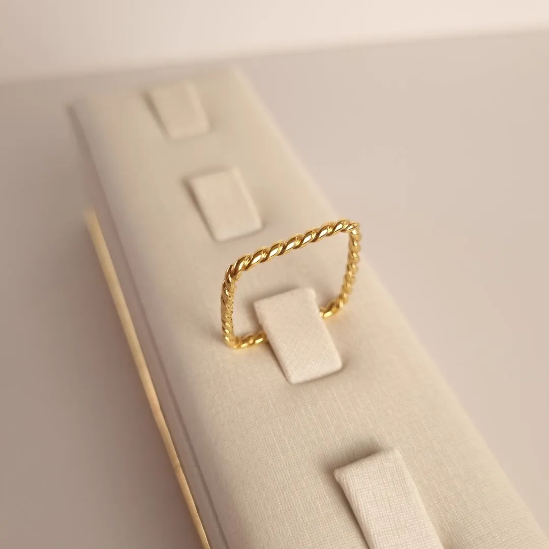 Anel Aparador Trançado