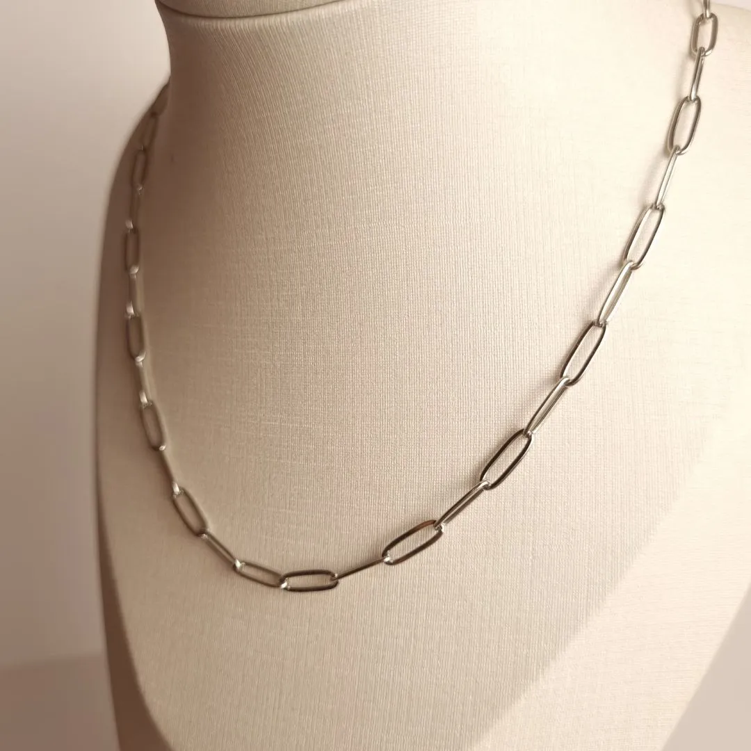 Colar Inox Cartier Longa