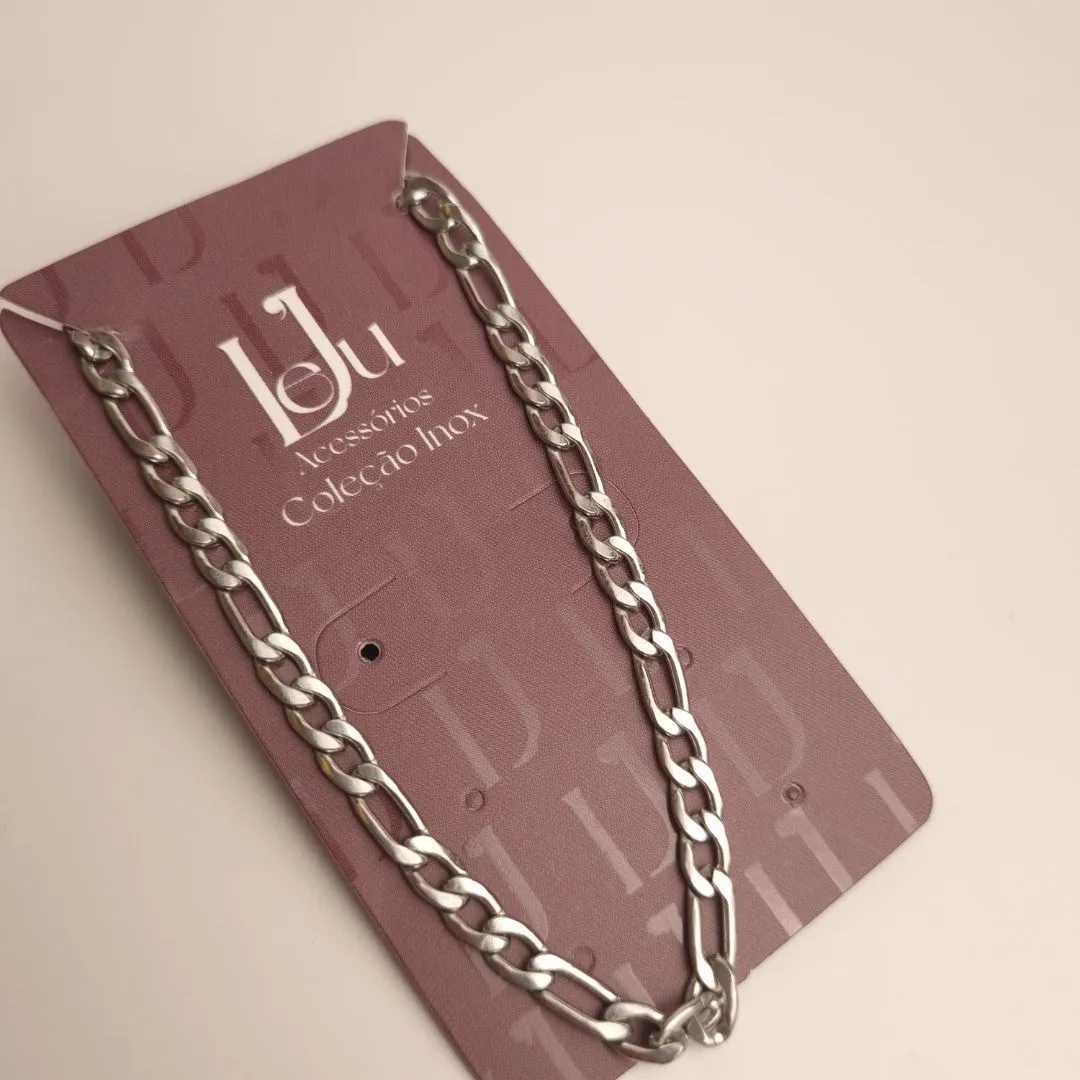 Colar Inox Elo Grummet Grossa