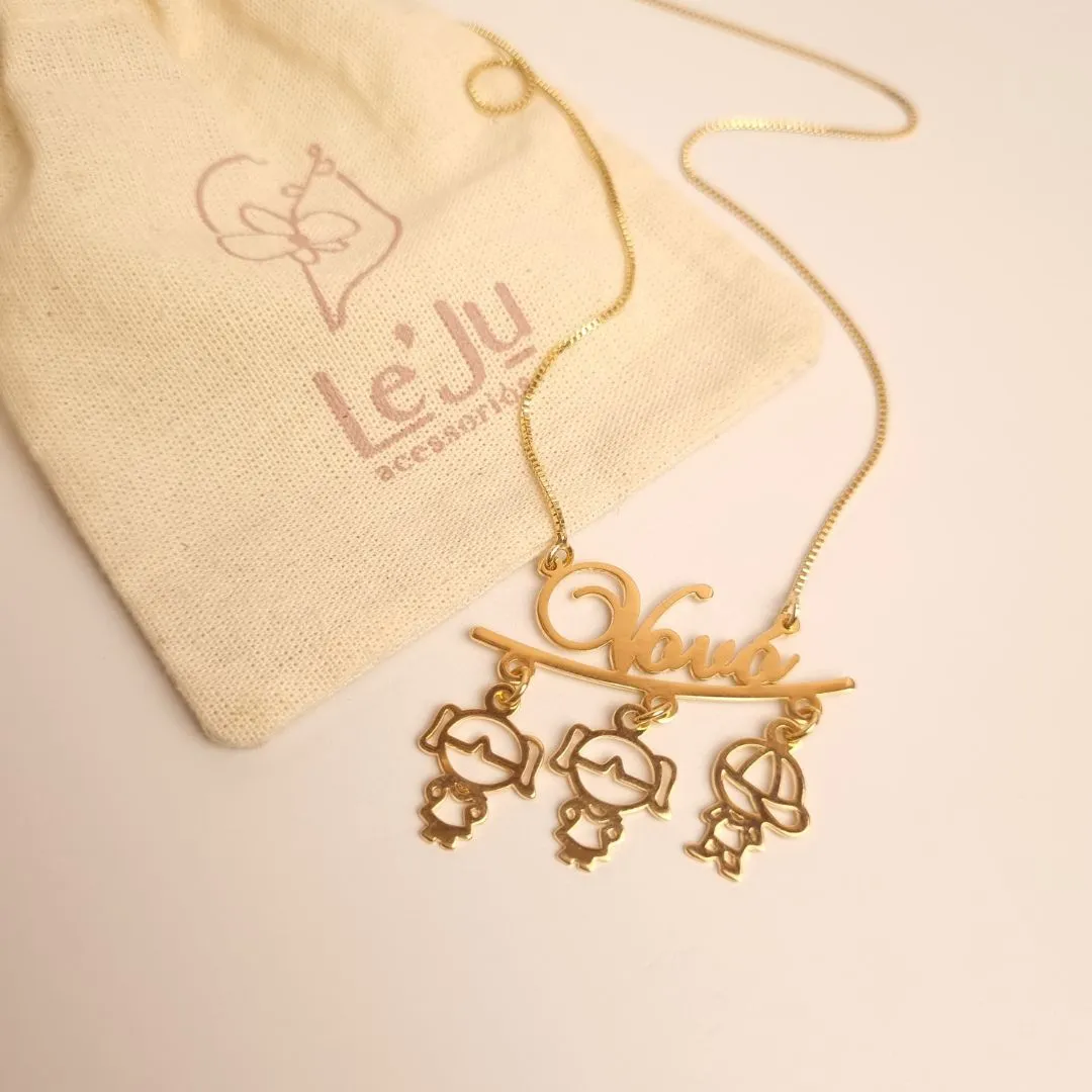 Colar Personalizado Vovó Netos