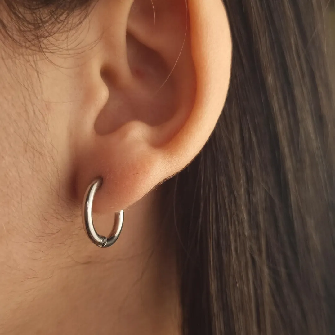 Argola Inox Tranqueta P