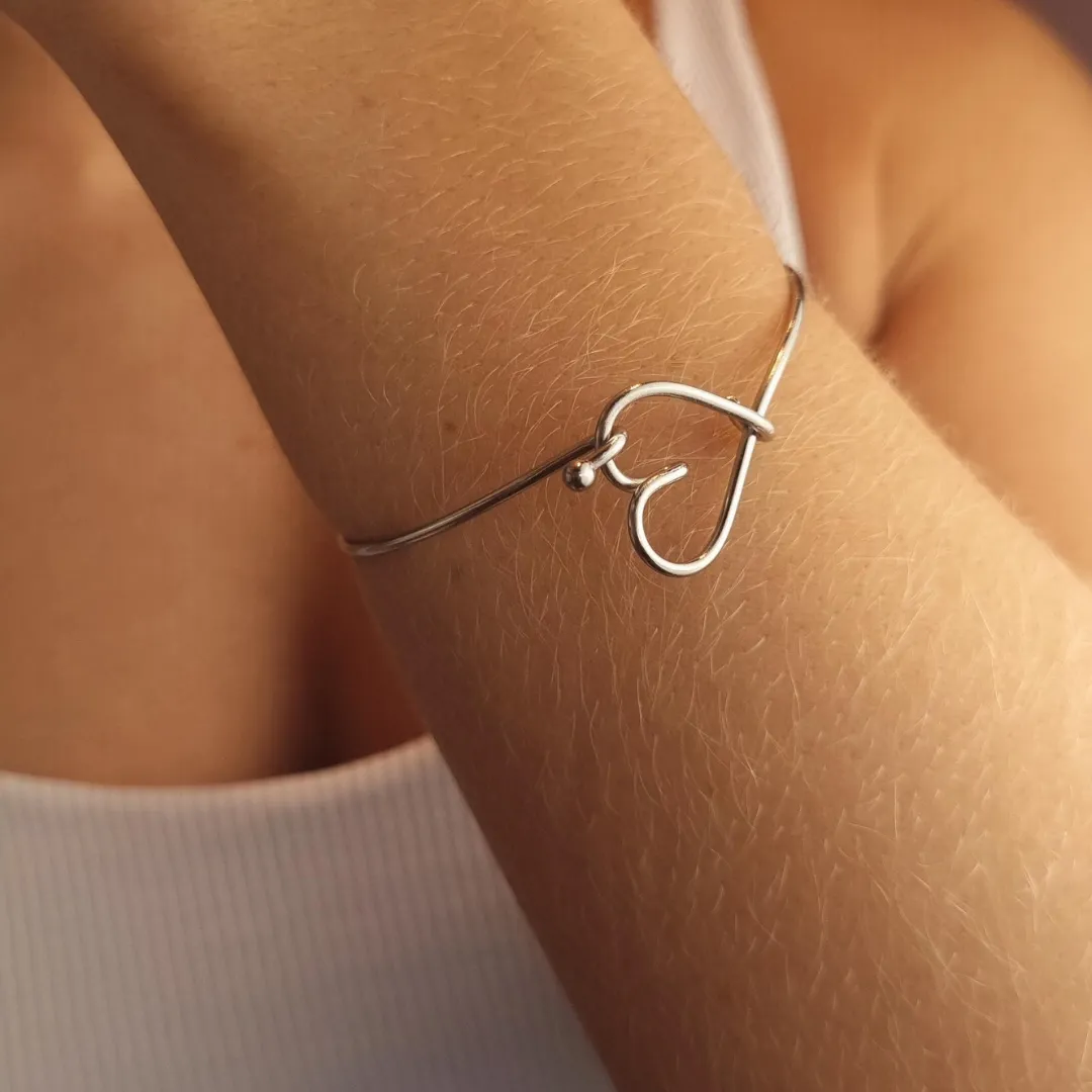 Bracelete Inox Fio com Trava