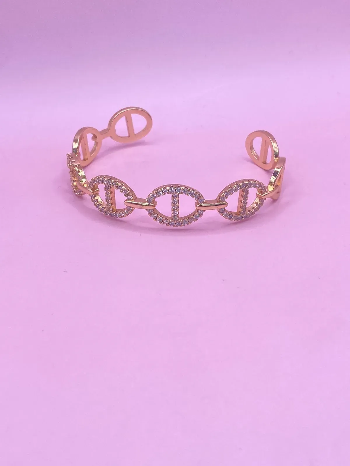 Bracelete Elos Micro Zircônia