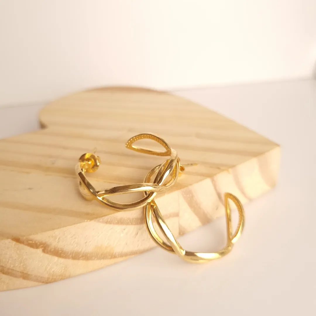 Brinco Argola Infinito Grande