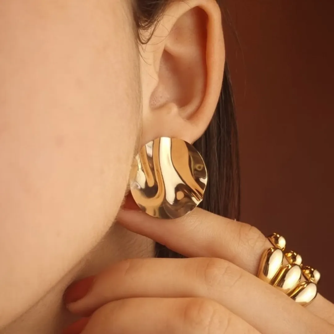 Brinco Chapa Circular