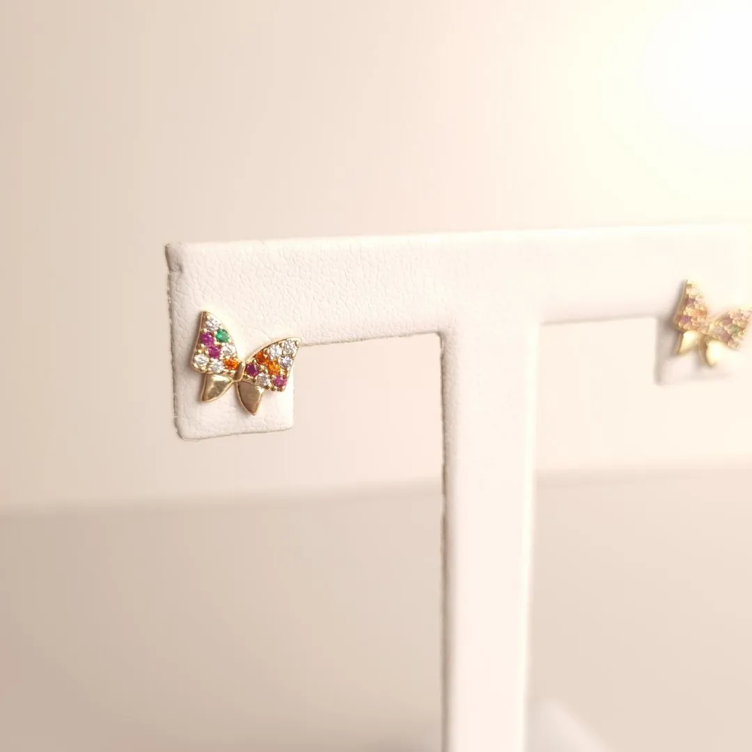 Brinco Lacinho Cravejado