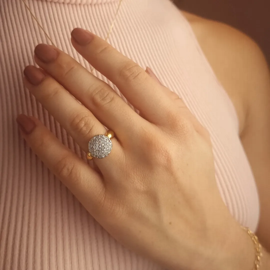 Anel Grande Chuveirinho