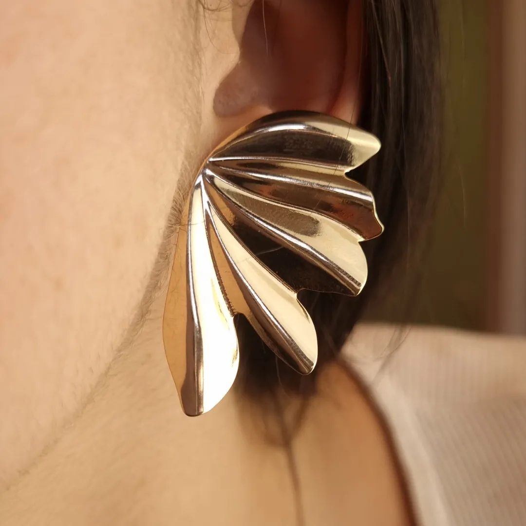 Brinco Folhas Coleção Winter