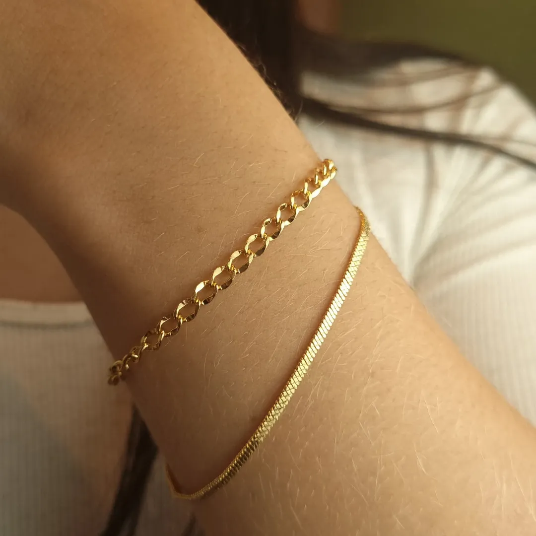 Pulseira Dupla Grummet Coleção Winter