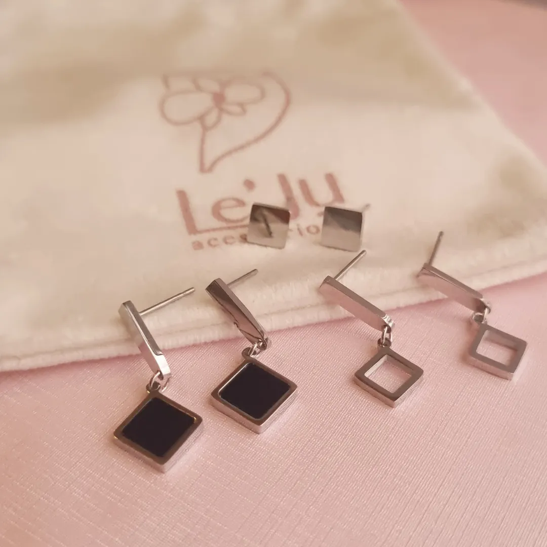 Brinco Trio Steel Preto