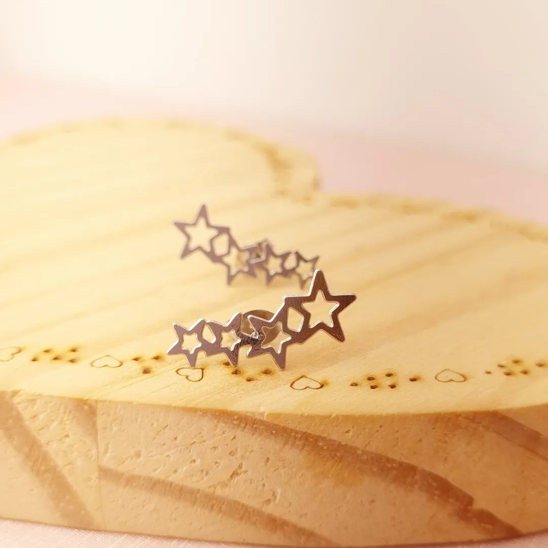 Brinco Steel Estrelas