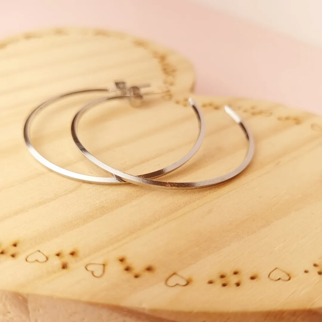 Brinco Steel Argola Lisa G