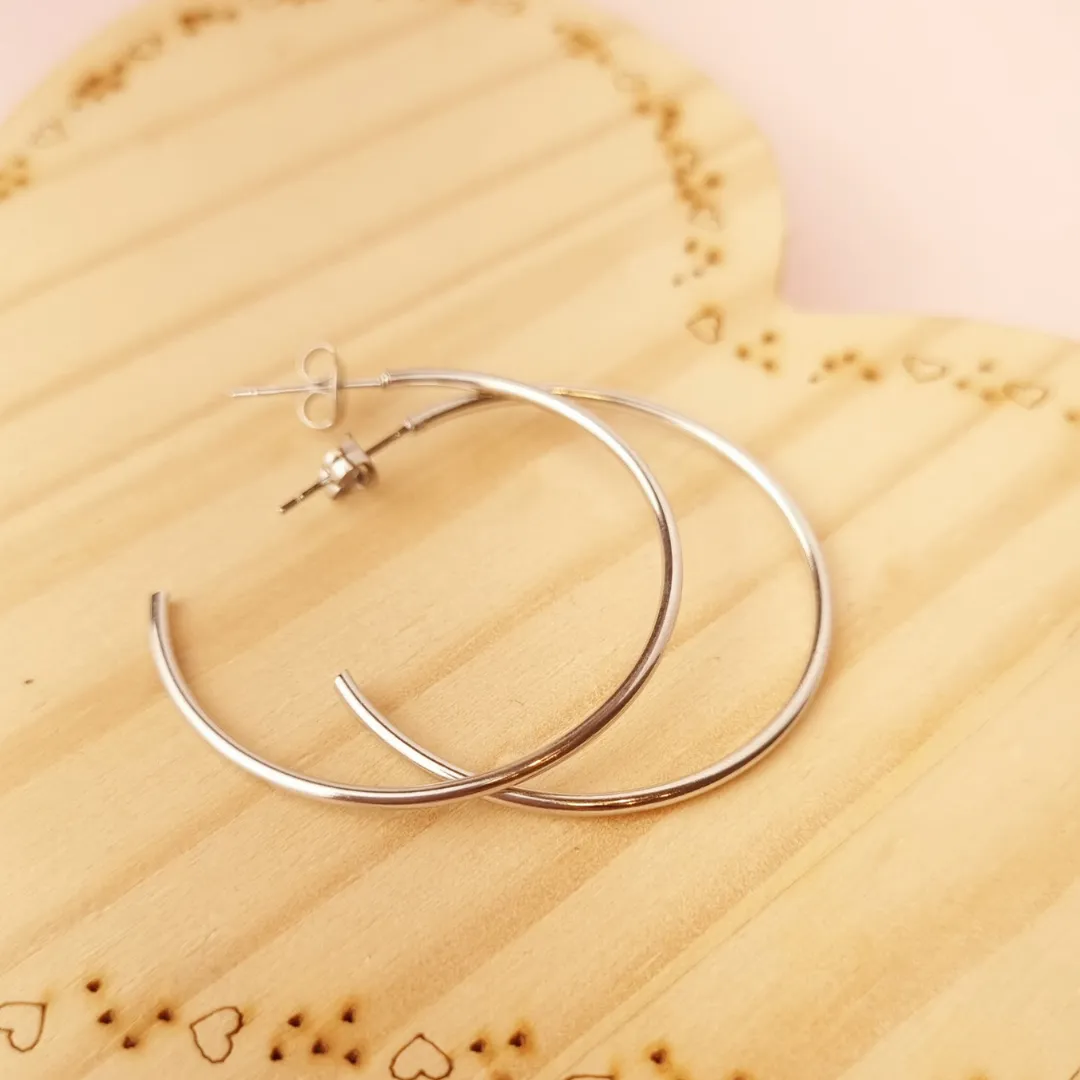 Brinco Steel Argola Lisa M