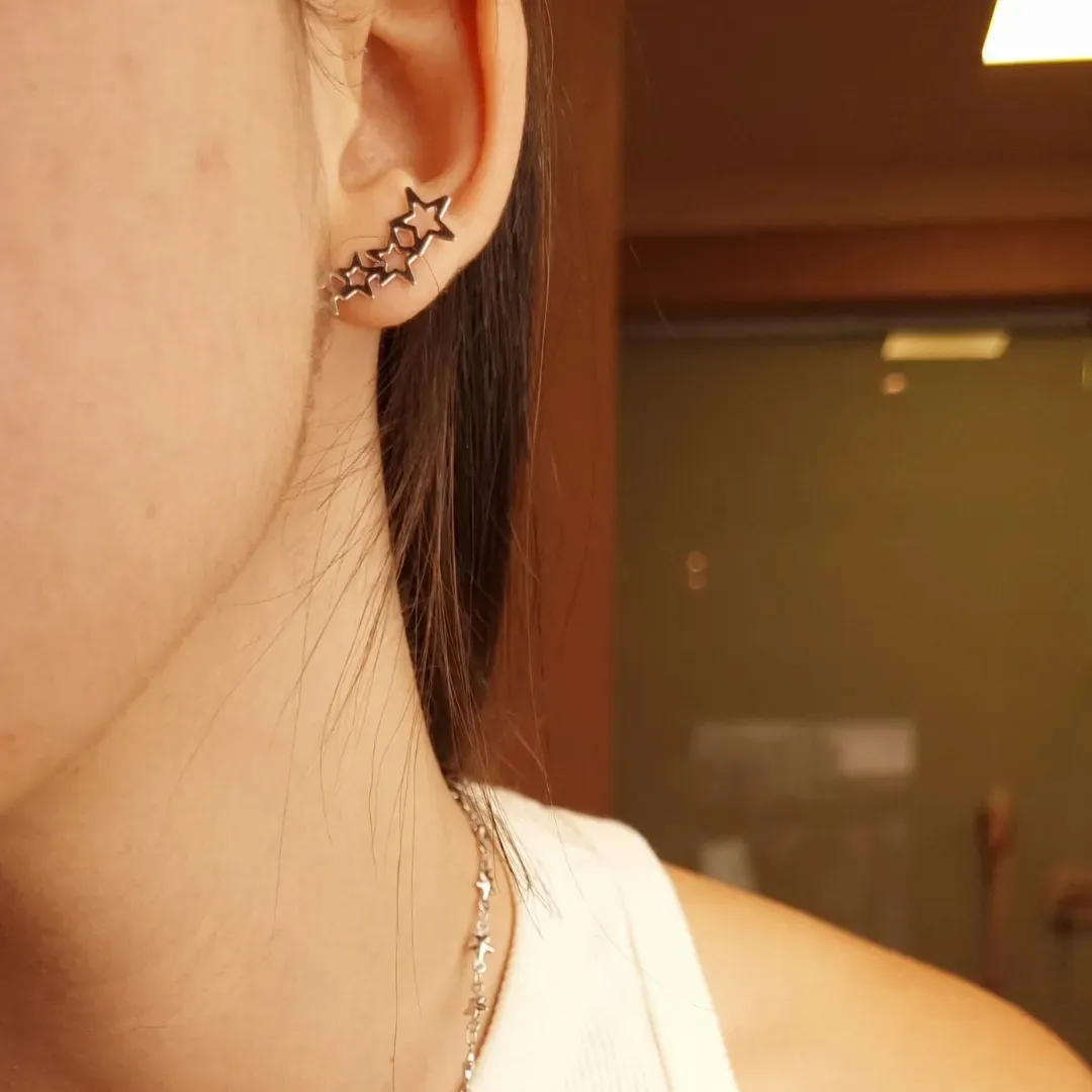 Brinco Steel Estrelas