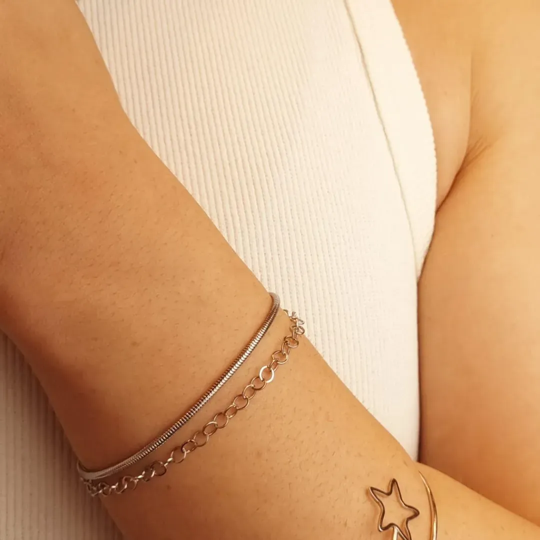 Pulseira Steel Rabo de Rato