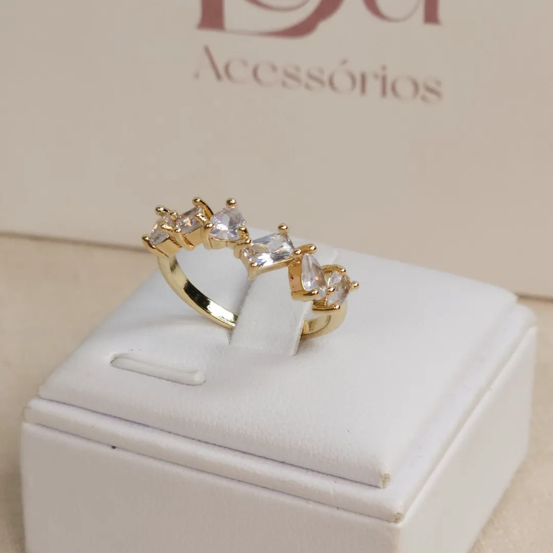 Anel Pedras Coleção Natal