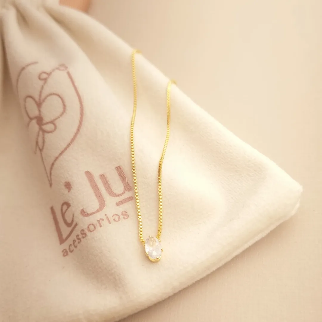 Tornezeleira Veneziana com Zircônia Navete