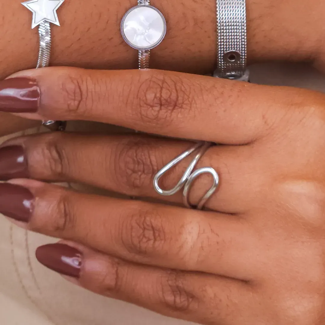 Anel Steel Elo Infinito