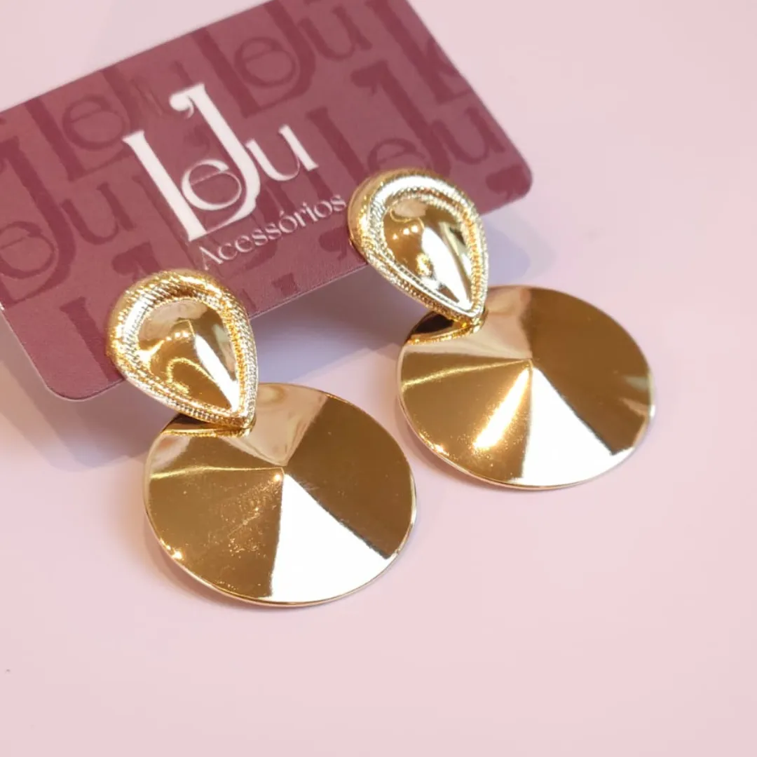 Brinco Chapa Círculo