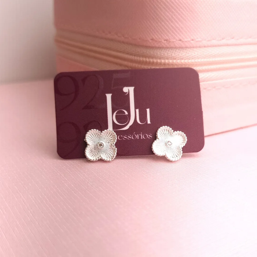 Brinco Prata Van Cleef