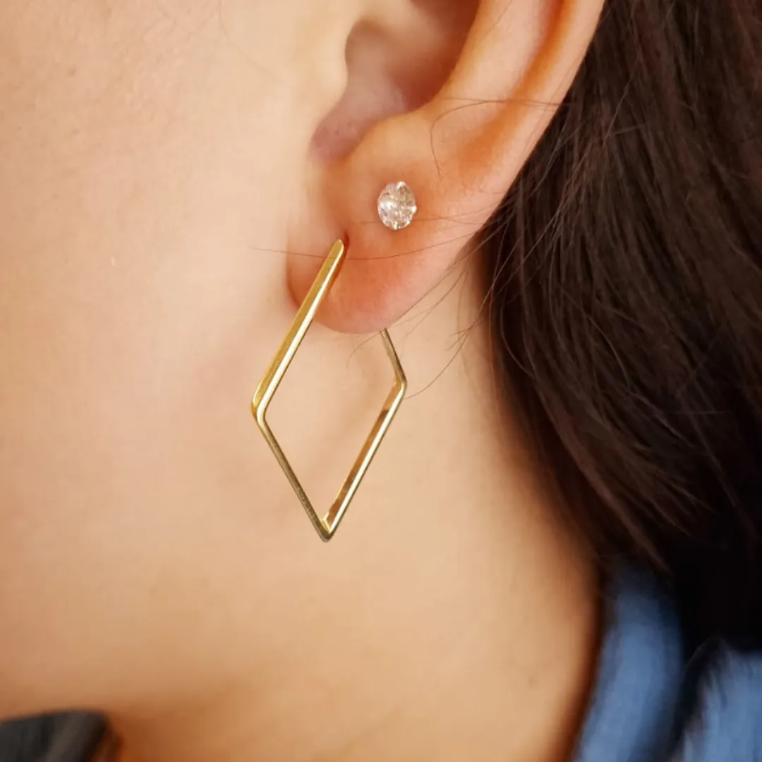 Argola Losango Aberta