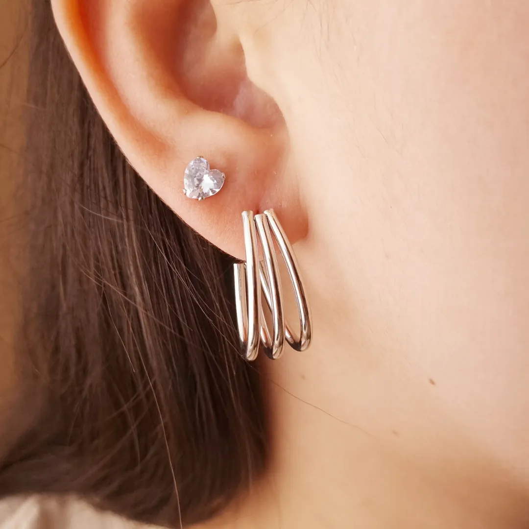 Brinco Steel Três Linhas