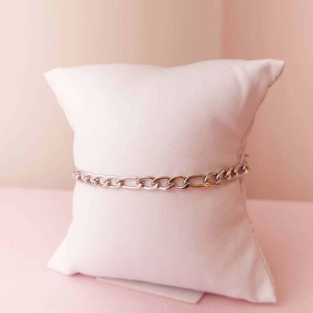 Pulseira Steel Masculina 3x1 6mm