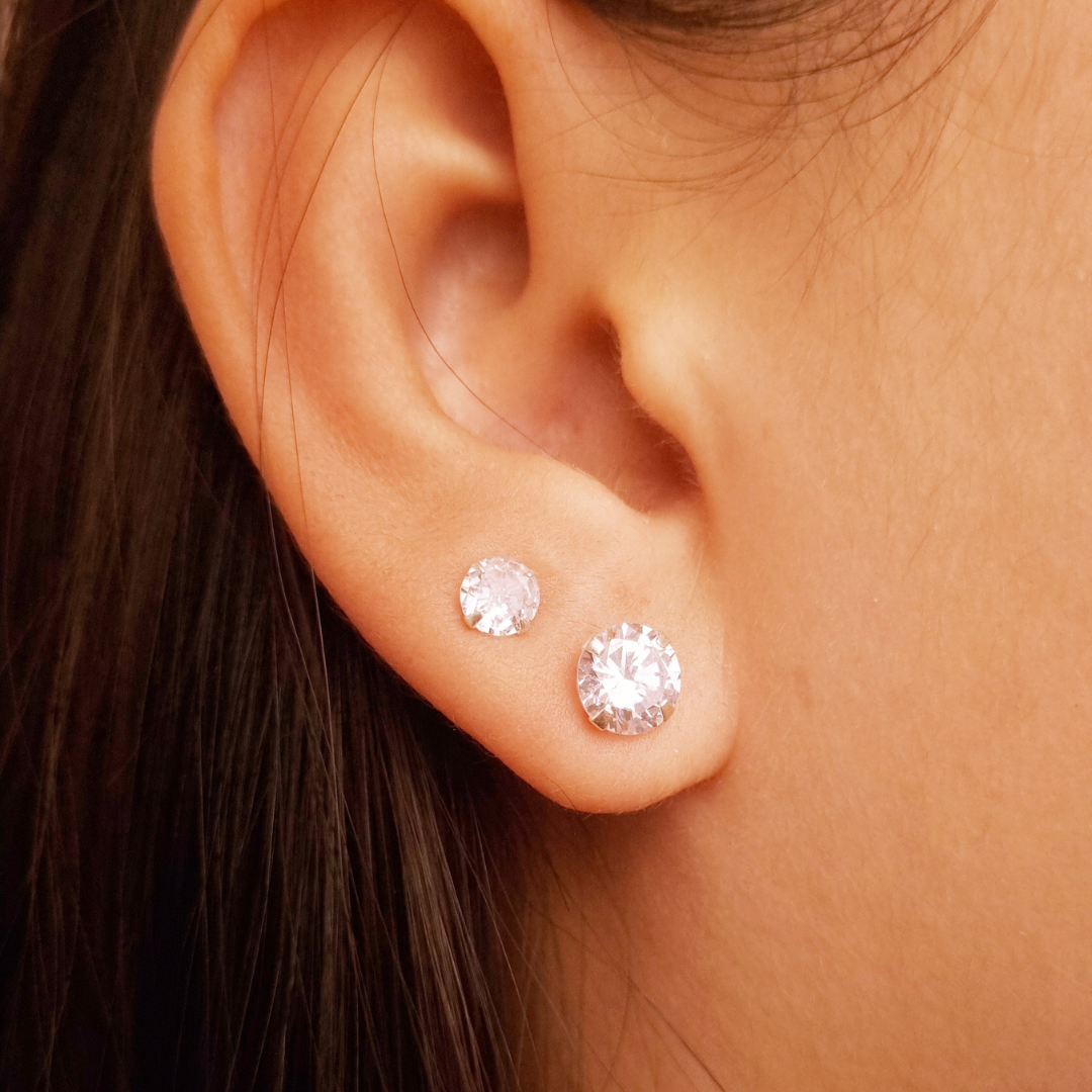 Ponto de Luz Prata 7mm