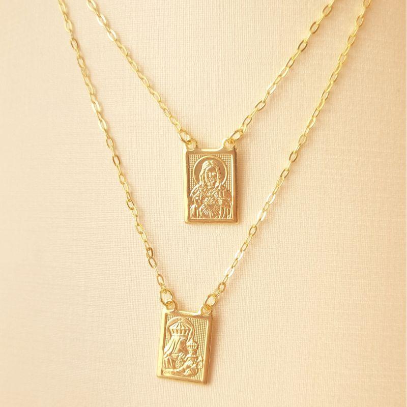 Escapulário Cadeadinho Duplo