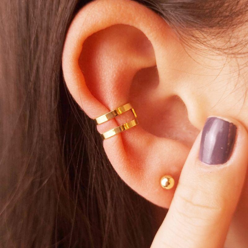 Piercing Fake Fio Duplo