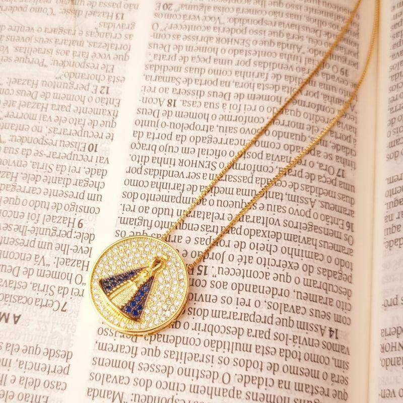 Colar Nossa Senhora Linha Luxo