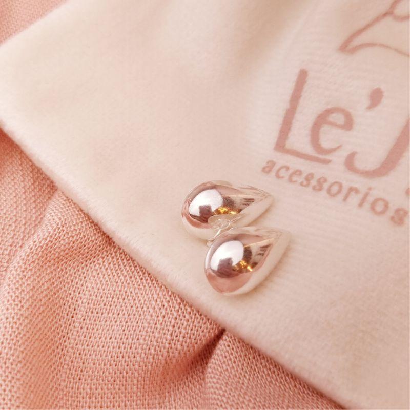 Brinco Prata 925 Gota