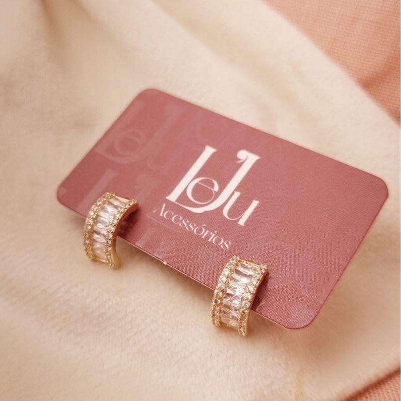 Brinco Mini Cravejado