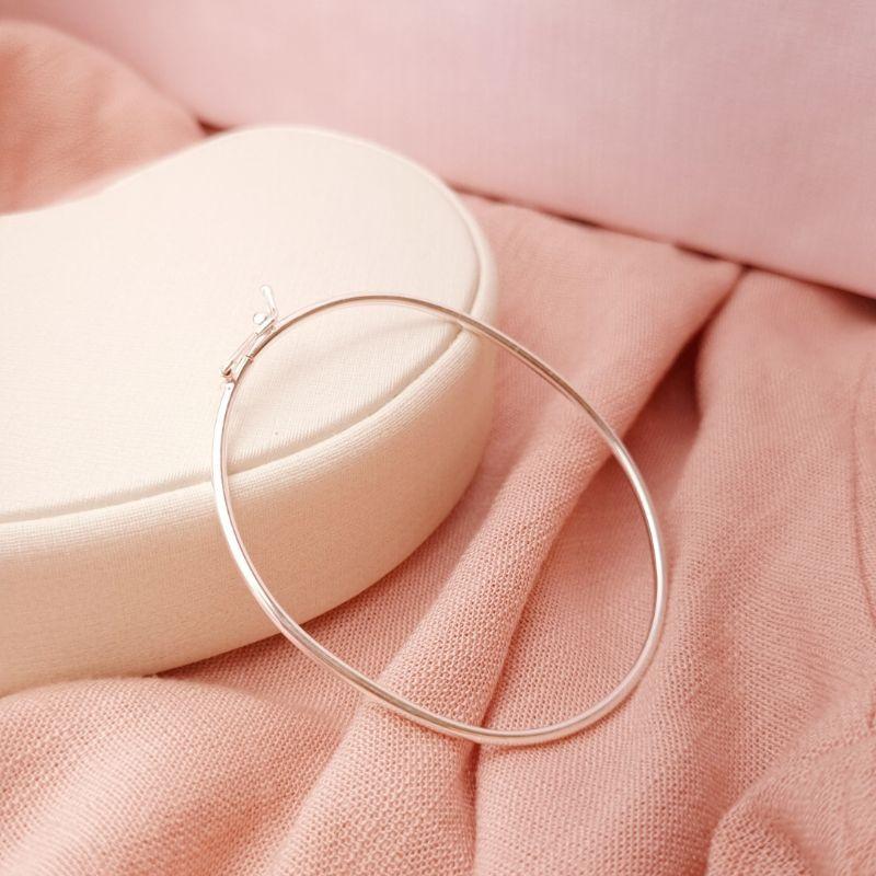 Bracelete Prata 925 Fino com Trava