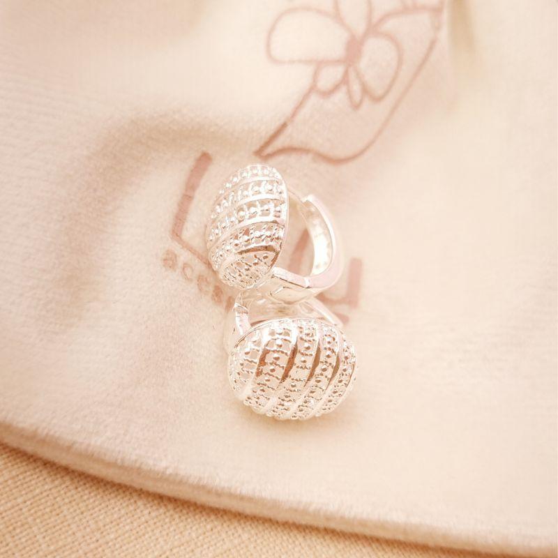 Brinco Ano Novo Tranqueta em Banho de Prata