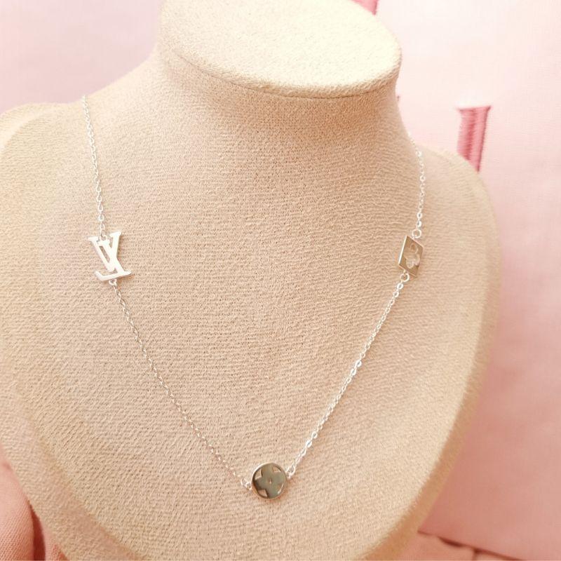 Colar Prata 925 Louis Vitton